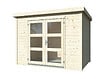 WHITE WOOD - Abri de jardin Olivia 1 en bois naturel ép.19mm - White Wood - 6m² - vignette