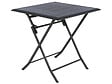 HESPERIDE - Table de jardin carrée Azua 2 places Graphite - Hespéride - vignette