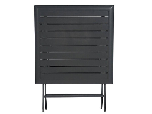 HESPERIDE - Table de jardin carrée Azua 2 places Graphite - Hespéride - large