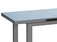 JARDILINE - Table à manger d'extérieur extensible en aluminium gris  Ibiza anthracite - 10/12 places - Jardiline - vignette