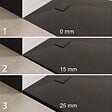 SANIVERRE - BAYA Receveur de douche 100 x 140 cm Noir extra-plat aspect pierre + bonde incluse - vignette