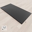 SANIVERRE - BAYA Receveur de douche 70 x 160 cm Noir extra-plat aspect pierre + bonde incluse - vignette