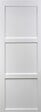 GD MENUISERIES - Porte Coulissante Korya Blanc 3 panneaux H204 x L93 cm - vignette