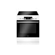 AMICA - cuisinière vitrocéramique 77l 4 feux blanc - ACV7005RB - vignette