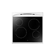 AMICA - cuisinière vitrocéramique 77l 4 feux blanc - ACV7005RB - vignette