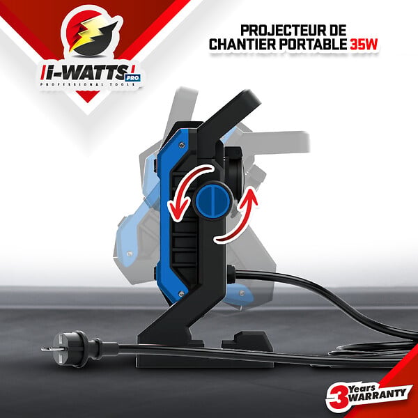 I-WATTS PRO - Projecteur led de chantier 35W - IP54 -  I-Watts Pro - large