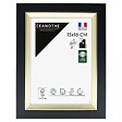 CEANOTHE - Cadre photo Actual noir doré 13x18 cm - vignette