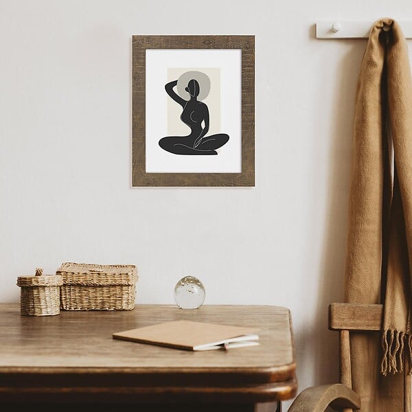 CEANOTHE - Cadre photo Fauve 24x30 cm - large