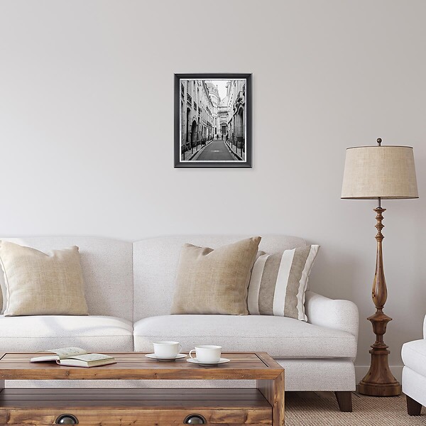 CEANOTHE - Cadre 24X30 Pandoré noir argent - large