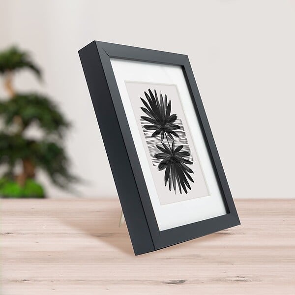 CEANOTHE - Cadre 18X24 Ouv 13X18 Milan noir - large