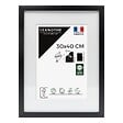 CEANOTHE - Cadre 30X40 Ouv 20X30 Milan noir - vignette