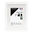 CEANOTHE - Cadre 18X24 Ouv 13X18 Milan blanc - vignette