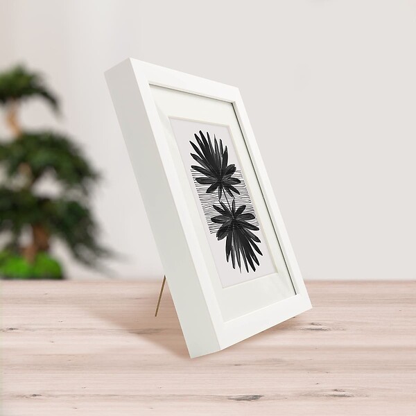 CEANOTHE - Cadre 18X24 Ouv 13X18 Milan blanc - large