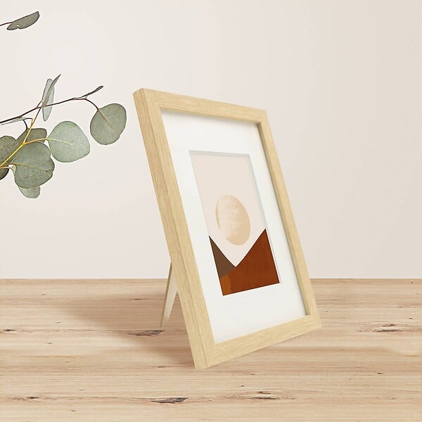 CEANOTHE - Cadre 15X20 Ouv  9X13 Wild bois clair - large