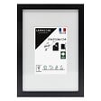 CEANOTHE - Cadre 20X30 Ouv 13X18 Milan noir - vignette