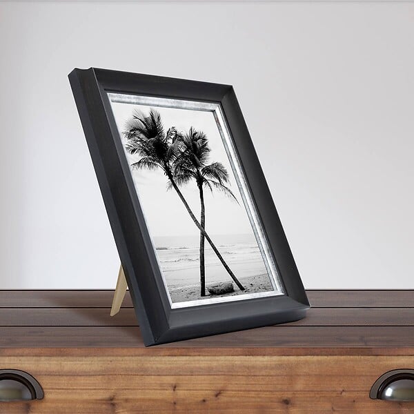 CEANOTHE - Cadre 13X18 Pandoré noir argent - large