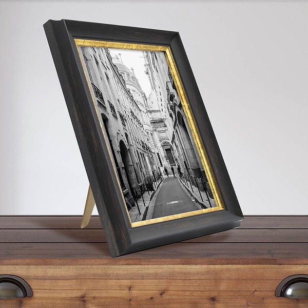 CEANOTHE - Cadre 15X20 Pandoré noir doré - large