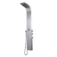 ESSEBAGNO - Essekaska panneau de douche hydromassant thermostatique façon inox - vignette