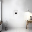 CEANOTHE - Cadre photo Wild blanc 24x30 cm avec passe-partout 13x18 cm - vignette