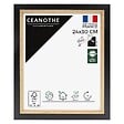 CEANOTHE - Cadre photo Actual bois noir 24x30 cm - vignette