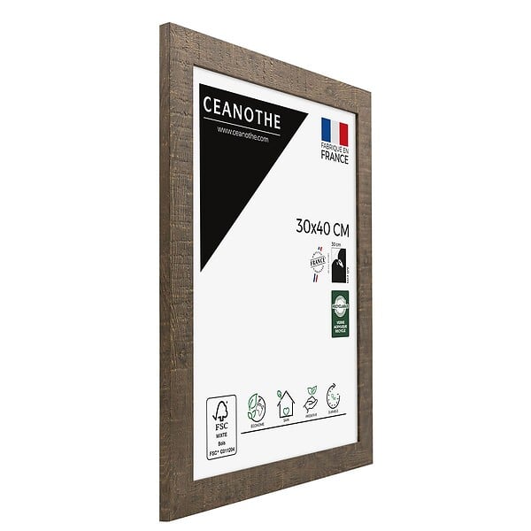 CEANOTHE - Cadre photo Fauve 30x40 cm - large