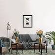 CEANOTHE - Cadre 30X40 Eternel noir - vignette