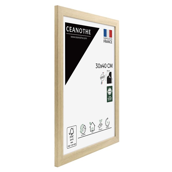 CEANOTHE - Cadre 30X40 Eternel naturel - large