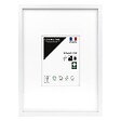 CEANOTHE - Cadre photo Wild blanc 30x40 cm avec passe-partout 15x20 cm - vignette