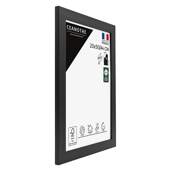 CEANOTHE - Cadre 20X30-A4 Eternel noir - large