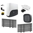 THOMSON - Kit motorisation pour portail coulissant - Thomson - 500044 - 1 motorisation Thomson + 1 kit de cremaillere de 7 metres + 1 kit wifi connecte + 1 digicode filaire - vignette