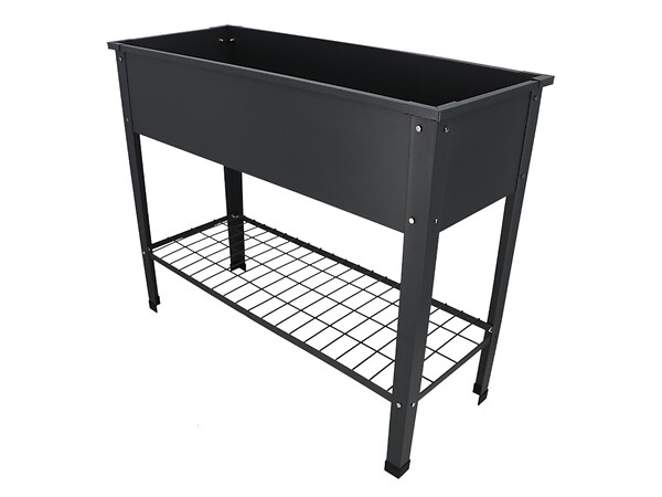 Esschert design - Carré potager en métal anthracite L - Esschert Design - large