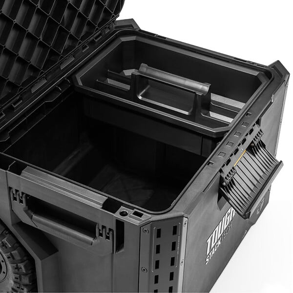 TOUGHBUILT INDUSTRIES - STACKTECH KIT 3 pièces TOUGHBUILT TB-B1S3-B-70R-BEA Coffre de chantier + Grande boite + boite moyenne - large