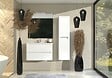 CONCILIO - Meuble 80cm toola blanc brillant - vignette