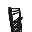 STANO - Porte-serviette CODA pour sèche-serviette noir mat - vignette