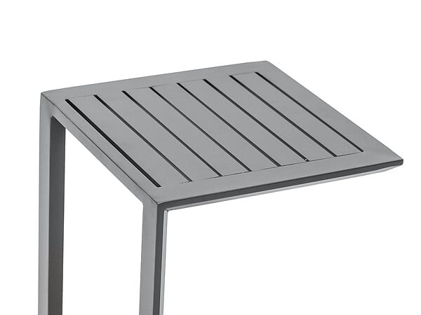 HESPERIDE - Table d'appoint en aluminium gris Graphite Evasion - Hespéride - large