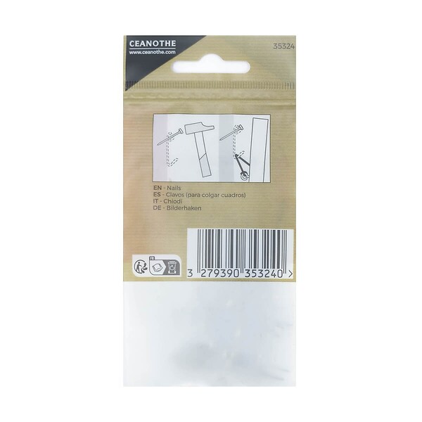 BRIO - Sachet 50 epingles seules - large