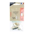 CEANOTHE - Sachet 12 crochets tableau n°2 - vignette