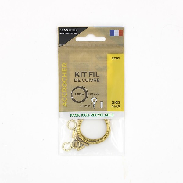CEANOTHE - Sachet 1 kit fil de cuivre - large