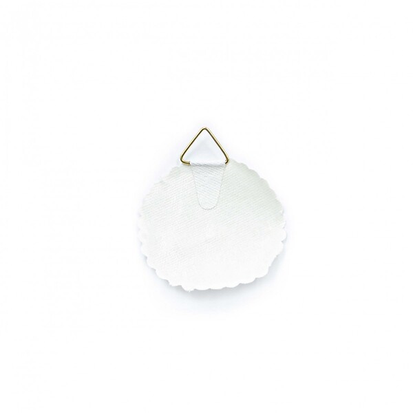 CEANOTHE - Sachet 12 attaches gommees 45mm - large