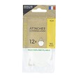 CEANOTHE - Sachet 12 attaches gommees 45mm - vignette
