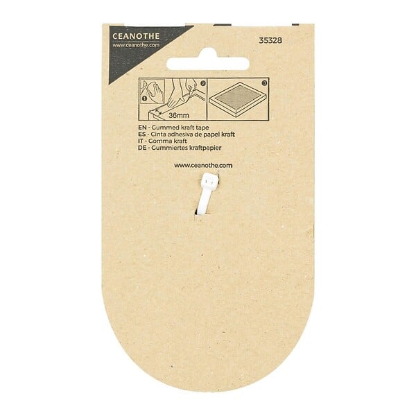 CEANOTHE - Sachet kraft gomme 20m x 36mm - large
