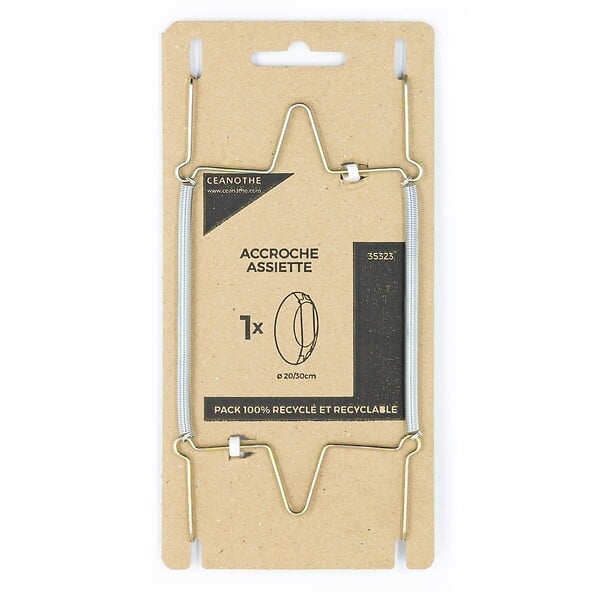 CEANOTHE - 1 accroche assiette - large