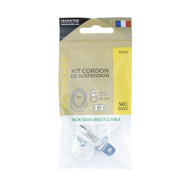 CEANOTHE - Sachet 1 kit cordon de suspension - large
