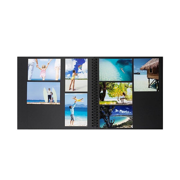 CEANOTHE - Album Photo Traditionnel Studio noir 60 pages 300 Photos 10x15 - large