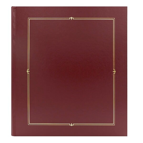 CEANOTHE - Album Photo Traditionnel Cordoue bordeaux 600 Photos 10x15 cm - large