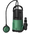 VOUNOT - Pompe evacuation 3 en 1 pour eaux chargees 13500L/H profondeur 7m vert - vignette