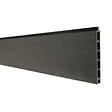 DECKLINEA - Kit Clôture Bois Composite Anthracite 13x1,8m RIO - Poteaux en Aluminium Gris - Brise Vue - Palissade - vignette