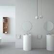 THALASSOR - TOTEM 45 - Lavabo colonne en Solid Surface 45 x 45 x 90(h) cm - vignette