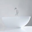 THALASSOR - COCOON 160 - Baignoire ilot en Solid Surface 160 x 82 x 55(h) cm - vignette