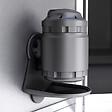 THALASSOR - Cabine hammam 90 x 90 SILVER Noir quart de rond - vignette